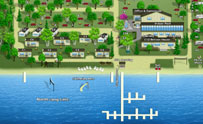 3-D Resort Map - Sullivans Resort & Campground - Image