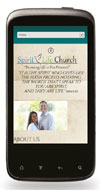 Mobile Website Design - Spirit Life Church - Image